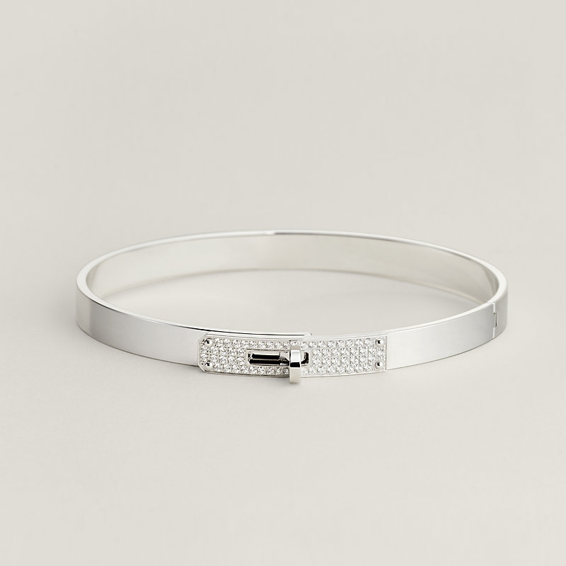 Shun様　新品未使用　HERMESケリーブレスレット　ホワイトゴールド×ダイヤ ブレスレット 《ケリー》 PM | Hermès - エルメス-公式サイト